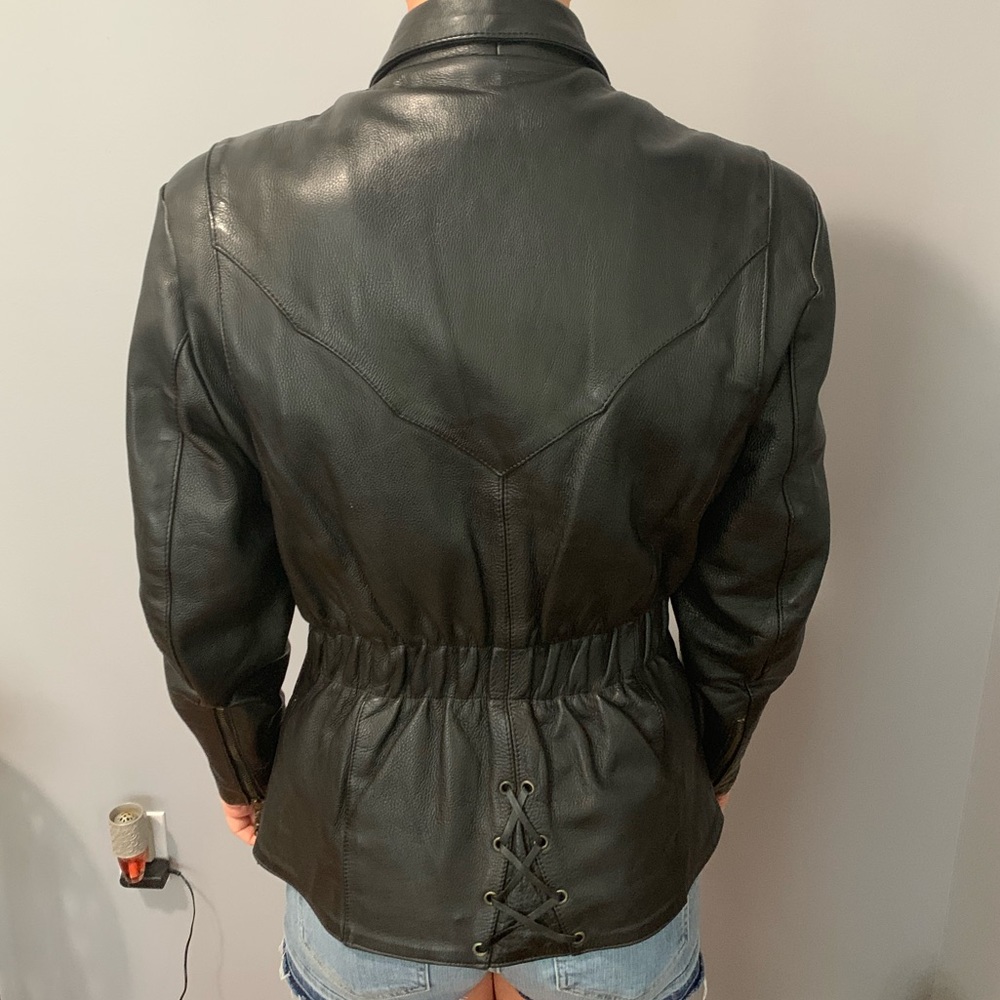 Mega Force Leather Jacket - image 3